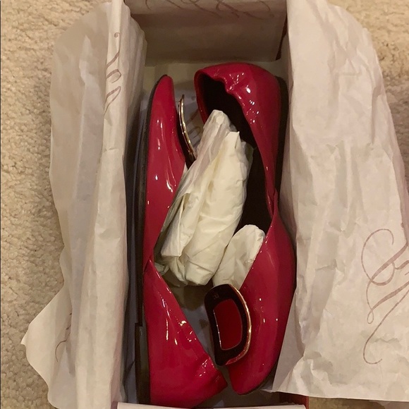 ROGER VIVIER Ballerine Chips Patent d’Orsay flats - Picture 4 of 15